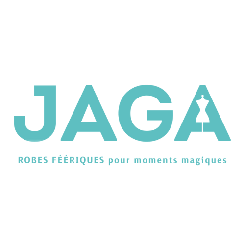 Logo JAGA, boutique de robes de bal, de mariage et de soirée  pour l’École secondaire Marie-Anne.